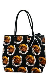 Small Quilted Tote Bag-HRQ1515/BLACK